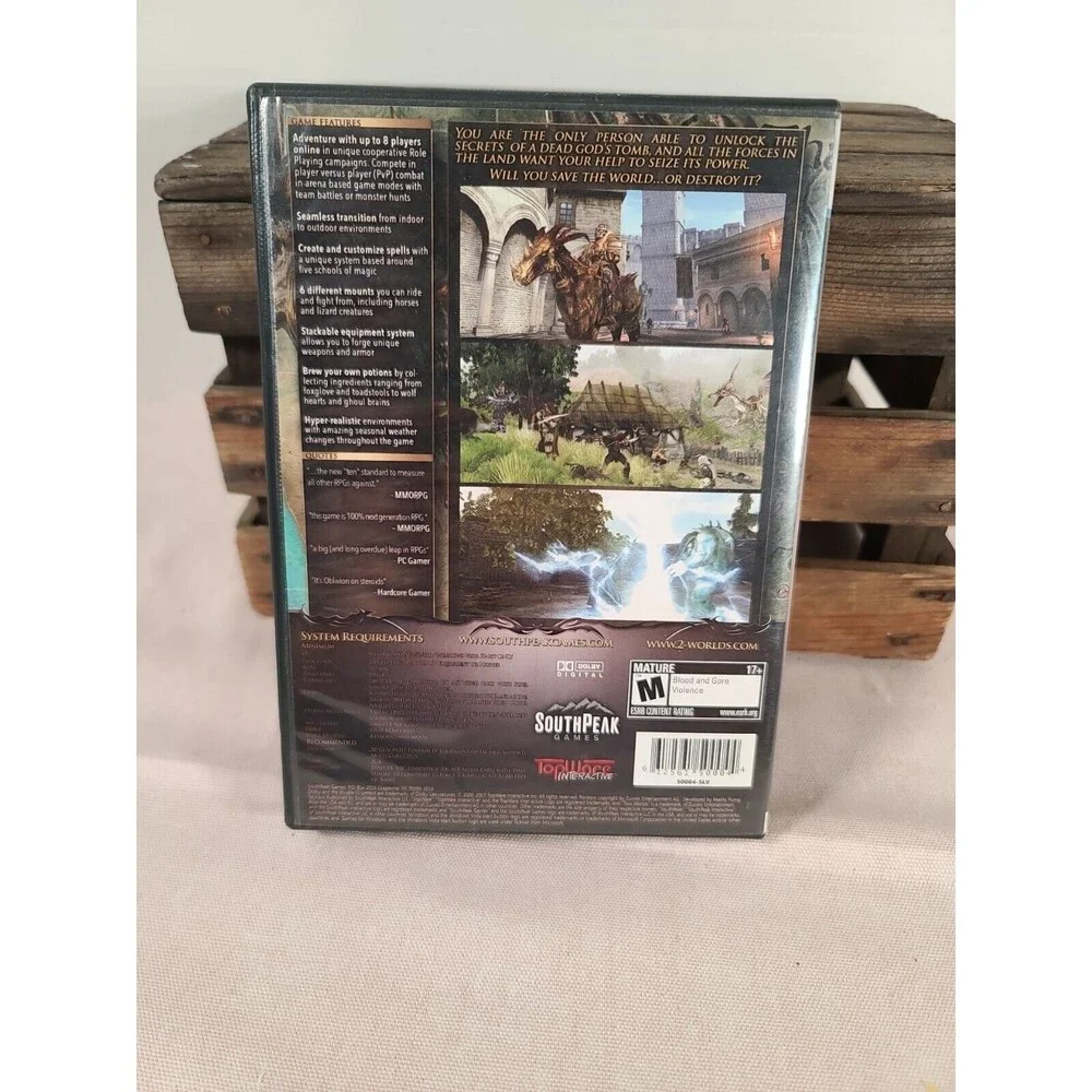 PC Game Two Worlds - PC - DVD-ROM - VERY GOOD No Manual